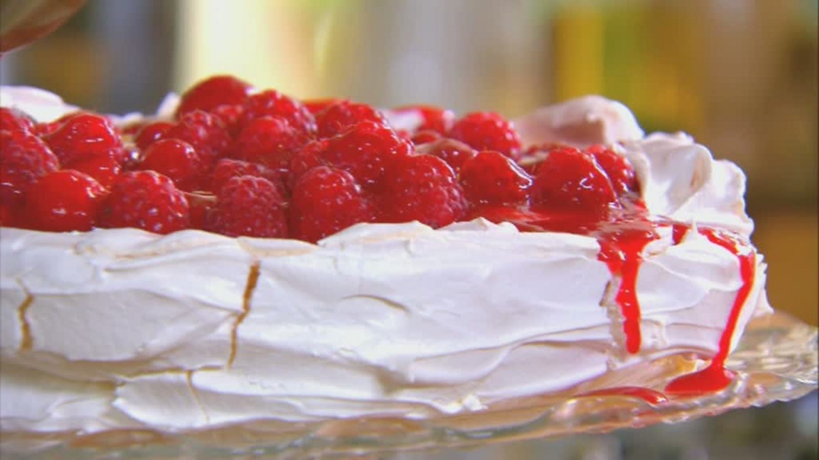 Raspberry pavlova recipe BBC Food