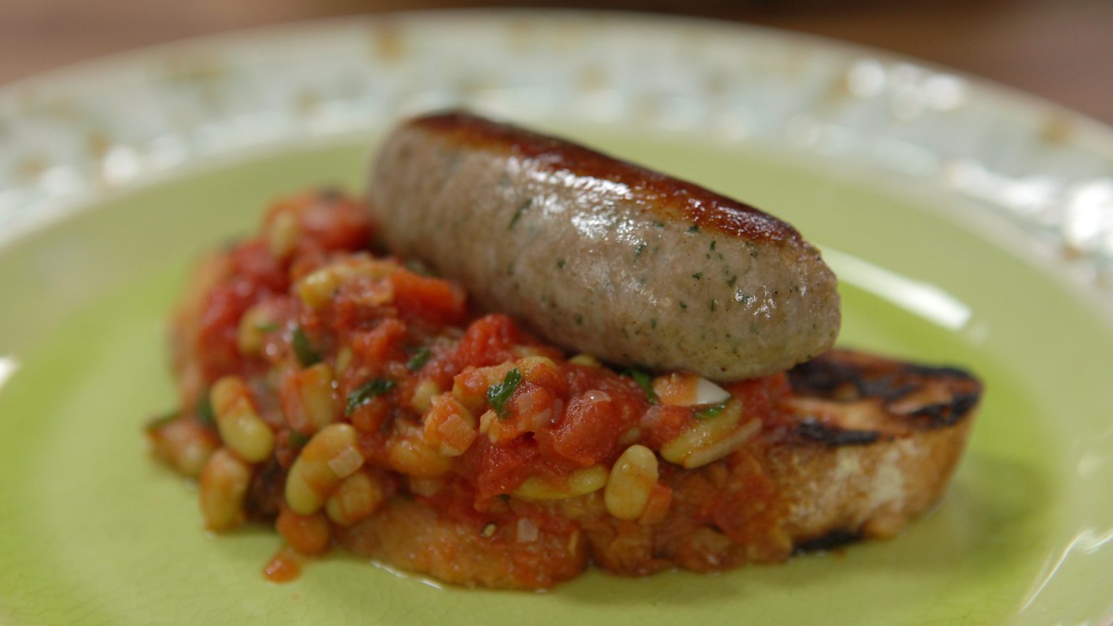 Homemade baked beans with sausages recipe BBC Food