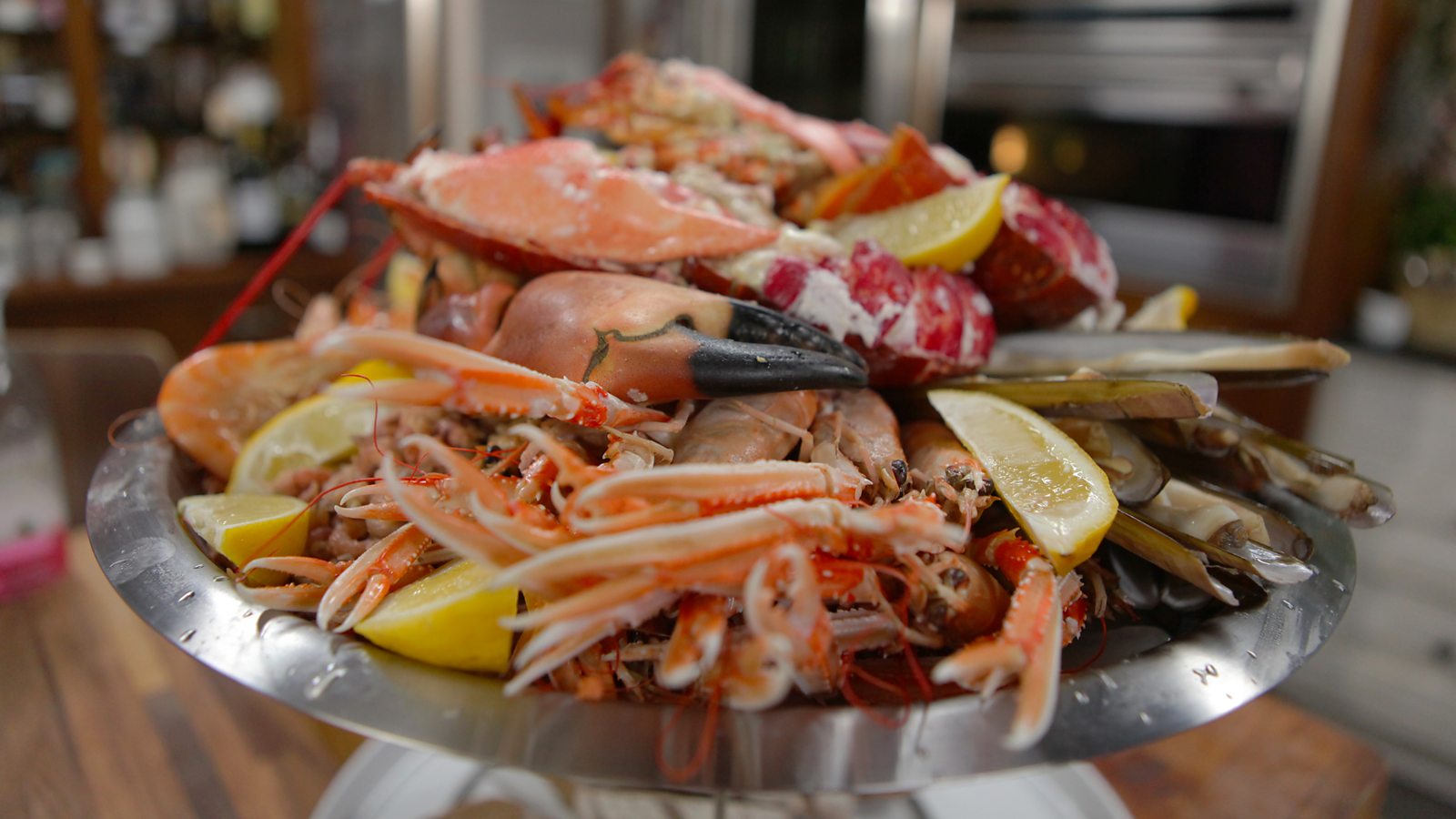 Fruits de mer with homemade rye bread and whipped butter recipe - BBC Food