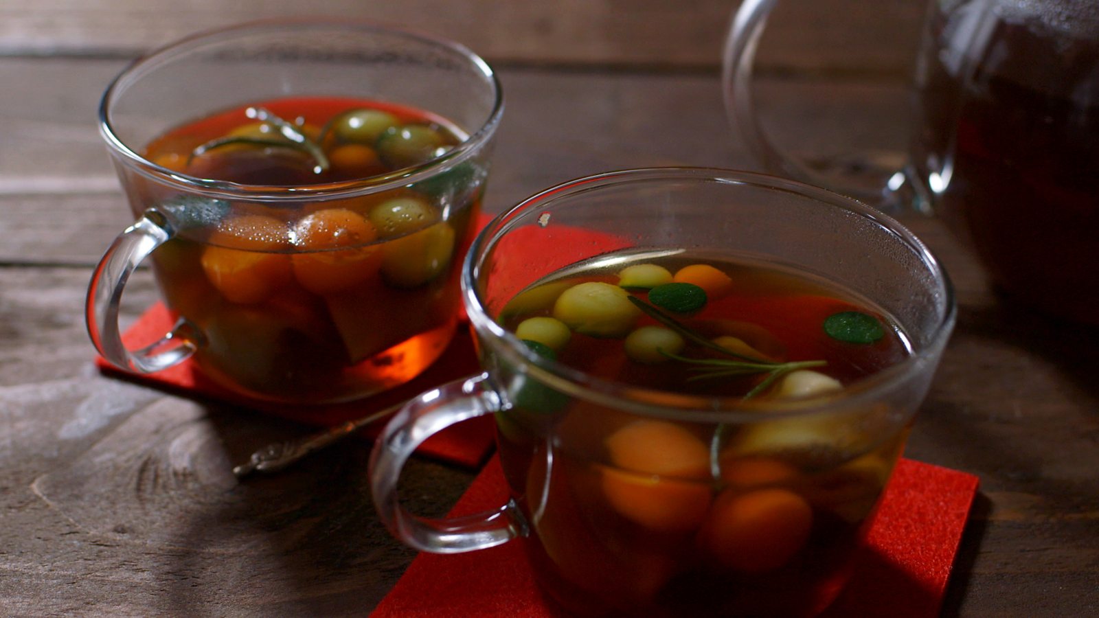 Beef consommé with tortellini recipe BBC Food