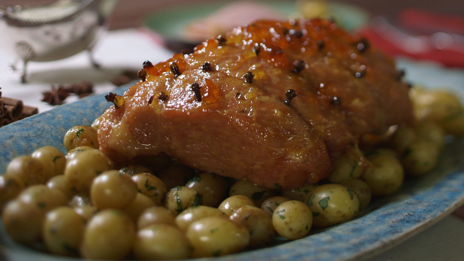 Marmaladeglazed gammon recipe BBC Food