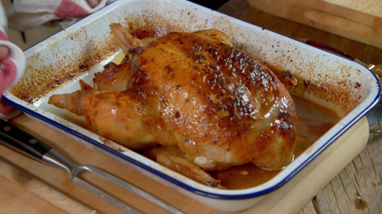 How To Roast Chicken Bbc Food