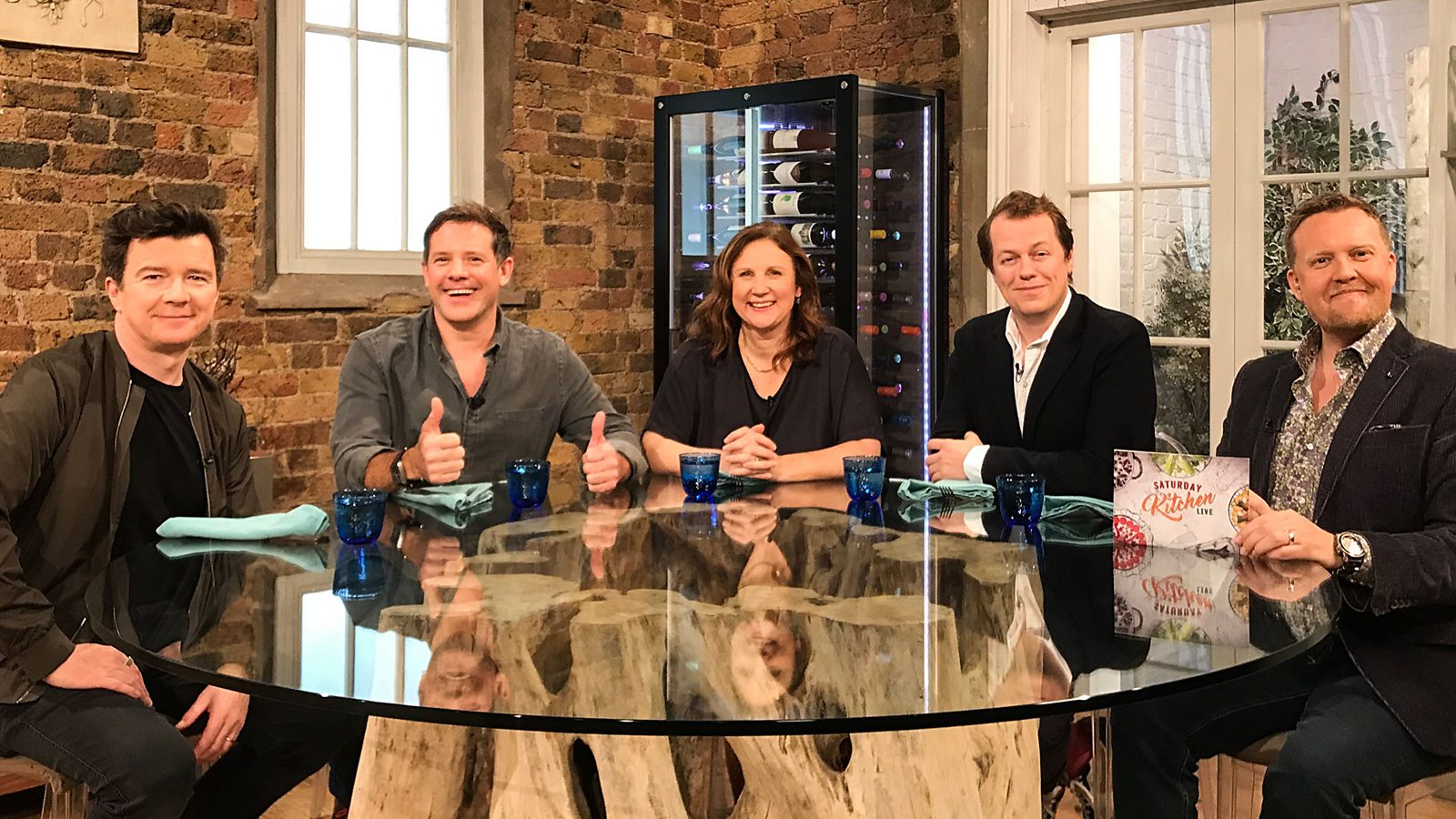Jerusalem artichoke soup served with a game burger and Jerusalem crisps