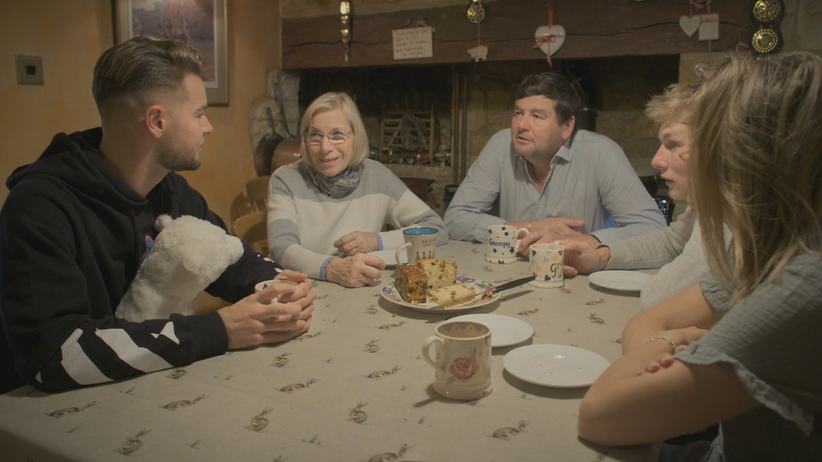 Chris Hughes and his family
