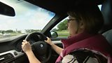 Out of control BMW