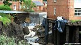 Newcastle culvert collapse