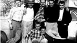 1959: The real guys. Danny Zuko was based on the guy standing in the centre.