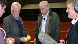 Conor Medlow (real tennis player), Chris, Des and Paul talking balls...real tennis balls