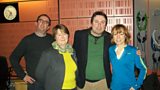 STUDIO PICTURE :: Richard, Katherine Hopkins, Sean Hughes and Sian.