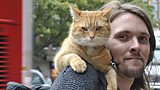 James Bowen and Bob the cat