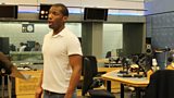 Tenor Noah Stewart rehearsing