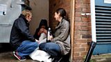 Outreach team on street