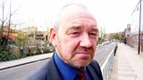 Former policeman Dave Clifford on the beat at a London Academy