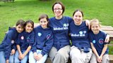 Staff, volunteers and young people at a Winston’s Wish residential weekend