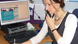 Winston’s Wish clinician taking calls on the Helpline