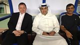 Billy Davies in Kuwait