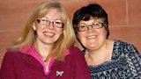 Best friends Kim McLeod and Ann Roberts