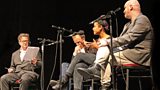 Toby Jones, Amaka Okafor and Mark Ravenhill