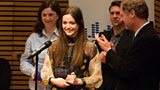 The Winner of Poetry by Heart; Kaiti Soultana