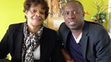 Clive Myrie and Sylvia Emenike