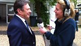 Luara with Alan Titchmarsh