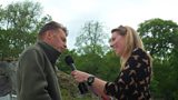 Chris Packham with Laura