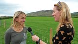 Michaela Strachan with Laura