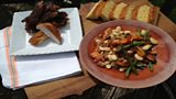 Red Eye Barbecue with Roast Squash, Butterbean & Asparagus Salad, Cheesy Chilli Cornbread