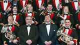 Nicholas and Robert Childs with Black Dyke