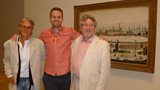 Brian, Michael and Andy at the Lowry Exhibition, Tate Britain