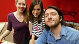 Laura with Matthew Perryman Jones and Alvi Leigh