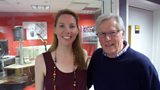 Laura with John Craven