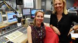 Laura with Claire Miller from Linkage