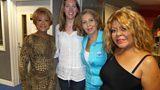 Laura with The Three Degrees