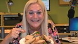 Lovely Lunch Club - Tuna , Mayonnaise and Spring Onion mixed with Pickle and Salad Sandwich