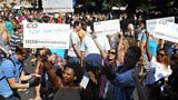 The St Pauls Carnival crowd by the One Love stage