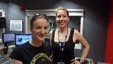 Stand-up comedian Kate Smurthwaite with Laura
