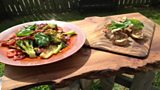 Porchetta with Broccoli in Sicilian Sauce