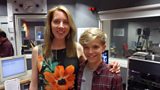 Laura Rawlings with singer Ronan Parke