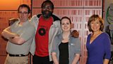 STUDIO PHOTO :: RICHARD, LENNY HENRY, HEATHER BONNEY, SIAN
