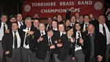 Carlton Main Frickley Colliery Band as Yorkshire Champions