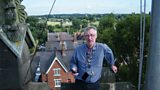Colin on top of the tower!