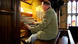 NiIgel playing the Organ in Rochdale Town Hall