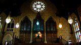 The magnificent setting in Rochdale Town Hall