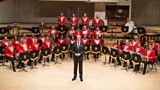 Cory with conductor Philip Harper