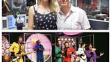Laura with Christopher Luscombe and Showaddywaddy