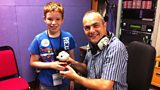 Young Journalist meets Dennis the Menace