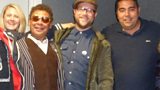 Martin with John Turrell... and Craig Charles gets in on the act!