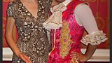 Laura with dancer and Celebrity Big Brother housemate Louis Spence