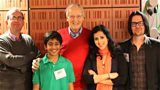 STUDIO PHOTO :: RICHARD, ZREY SHOLAPURKAR, NICHOLAS PARSONS, ANITA, BRADLEY GARRETT